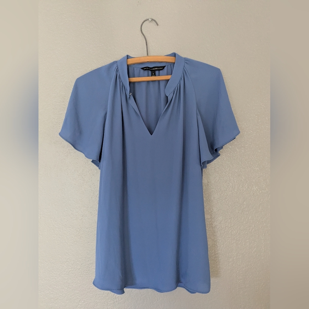 White House Black Market Sheer Top